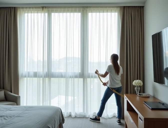 Windaroo Sheer Curtain Cleaning