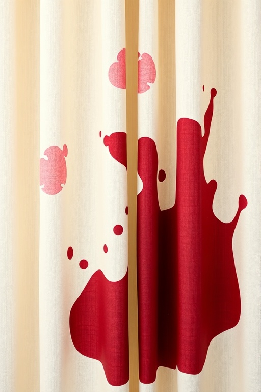 Before Red Wine Stain Removal